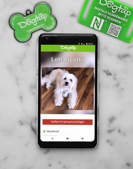 About Dogtap - the digital dog tag